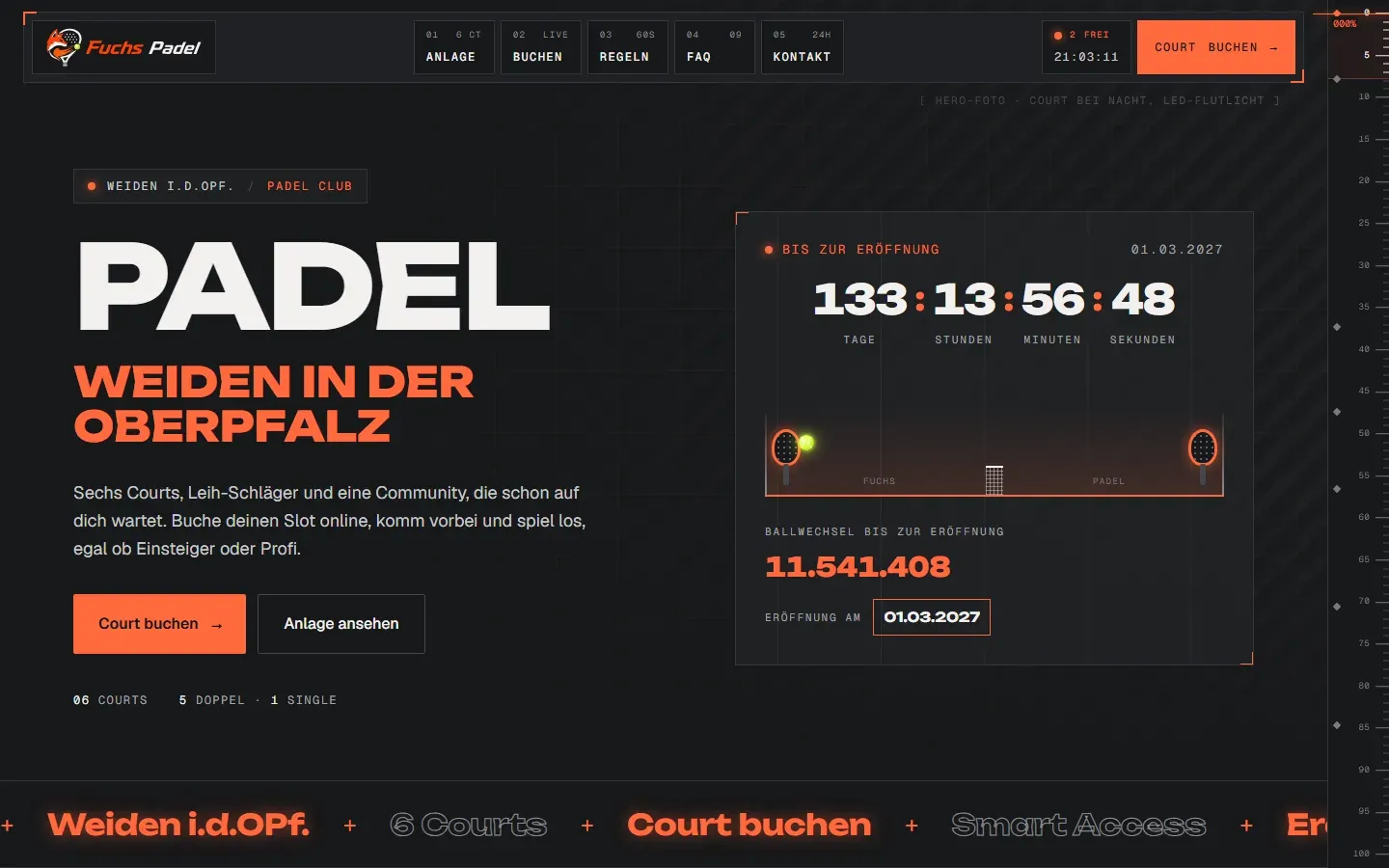 Home page of Fuchspadel