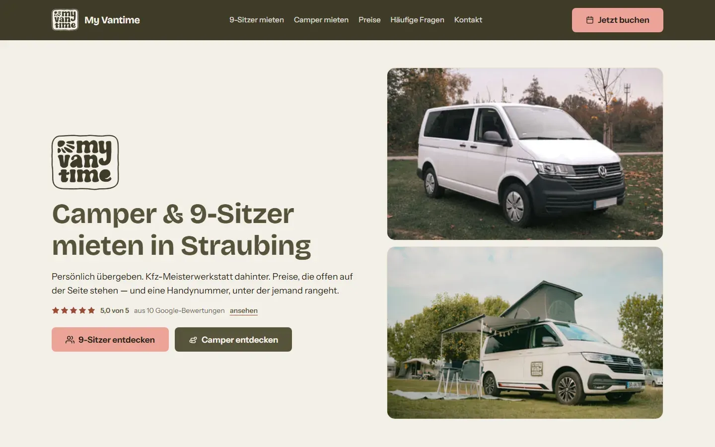 Home page of My Vantime
